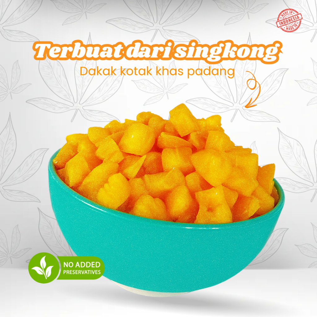 

Dakak Singkong Khas Padang Cemilan Renyak Gurih Tradisional Khas Minang