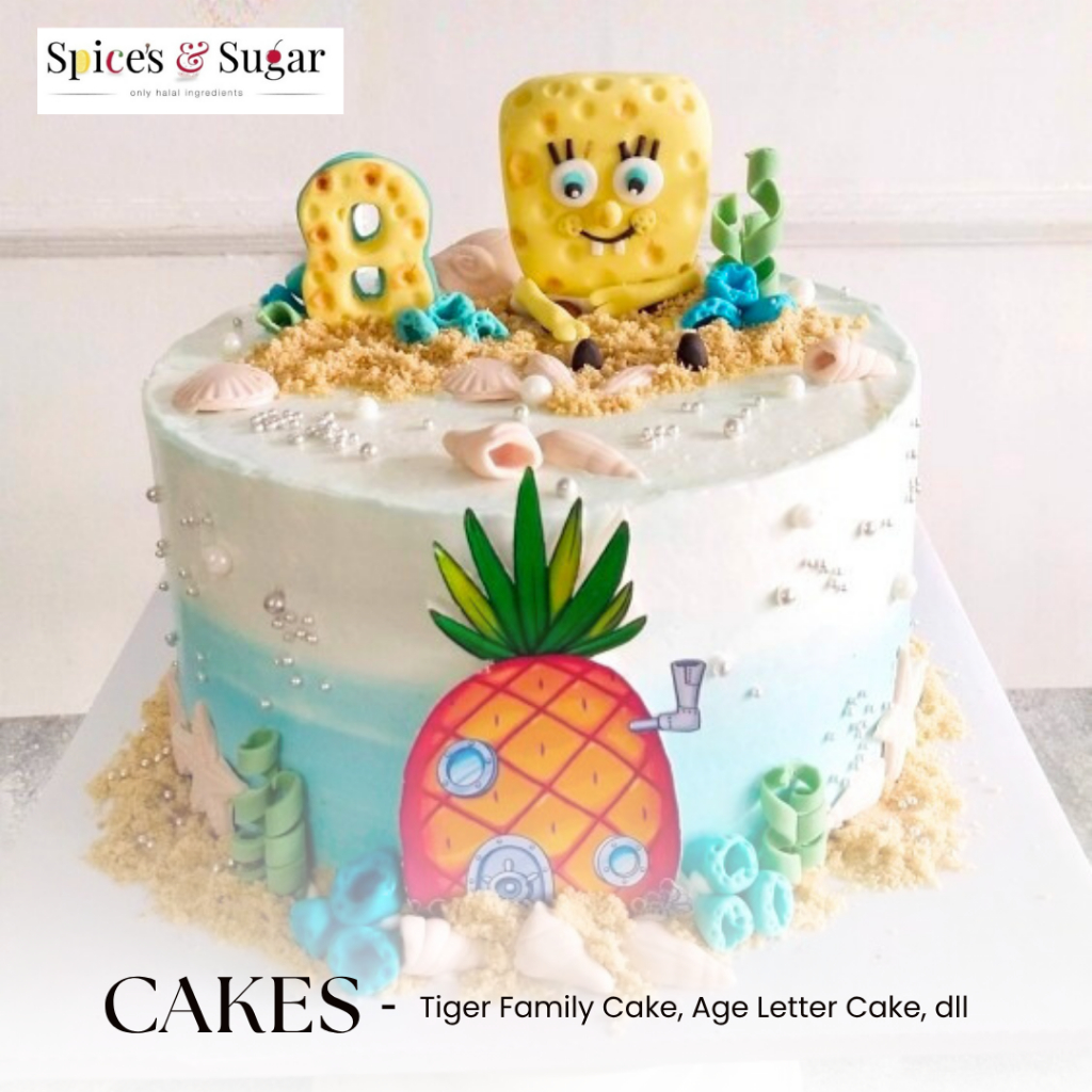 

Kue Ulang Tahun Custom Birthday Cake Kue Ultah Karakter Rasa Red Velvet Coklat Vanila by Spice's & Suga