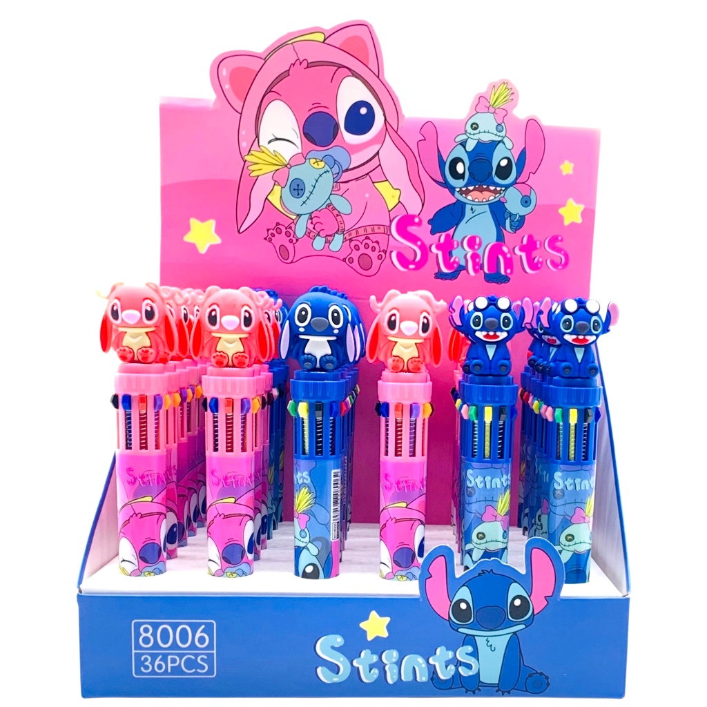 

(10 WARNA) PULPEN WARNA WARNI 8006 STITCH / BALL PEN / PENA