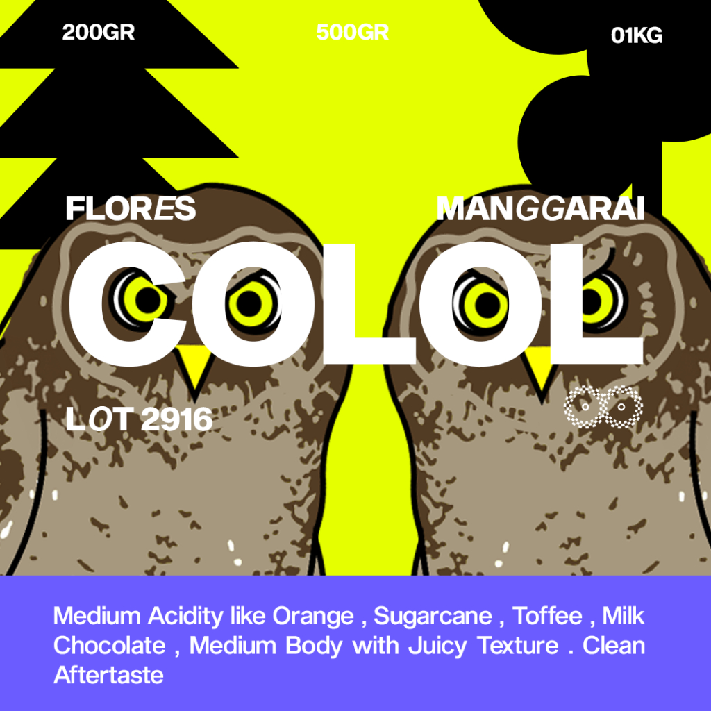 

Biji Kopi Arabika Manual Brew - Flores Manggarai Colol Washed