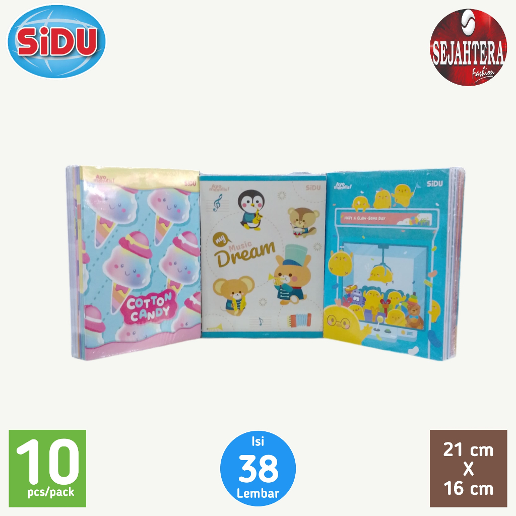 

Buku Tulis SIDU 38 Lembar