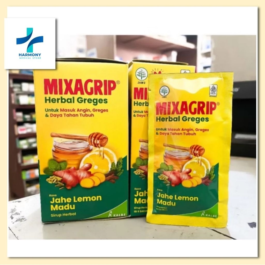 

MIXAGRIP GREGES Cair Isi 6 Sachet