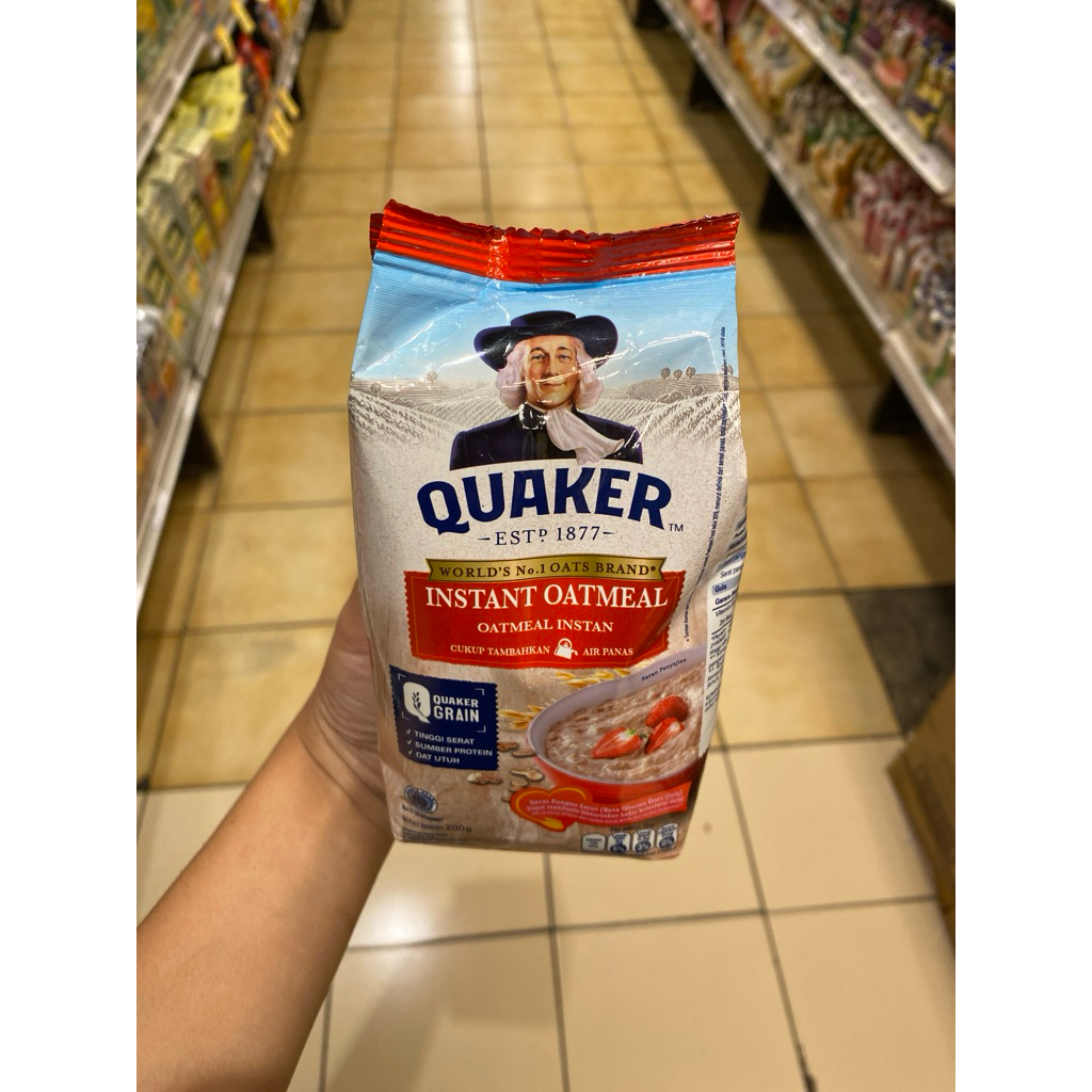 

Quaker Instant Oatmeal 200gr