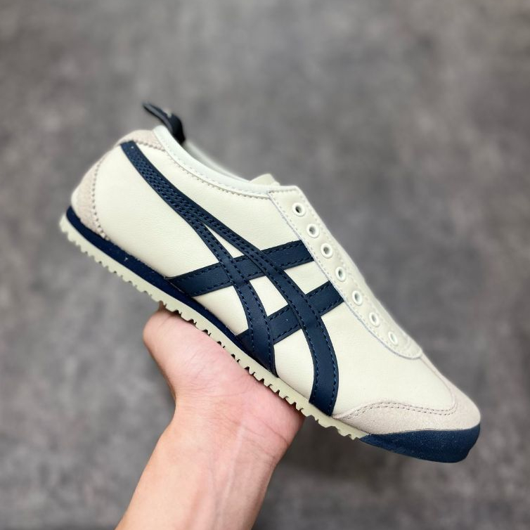 Sepatu Onitsuka Slip On Leather Indiana Ink