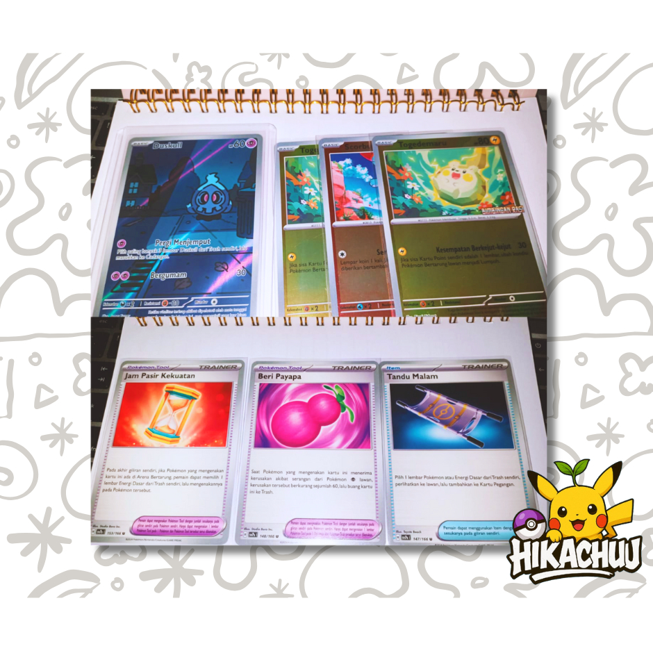 Kartu Pokemon TCG - Duskull AR dan lainnya