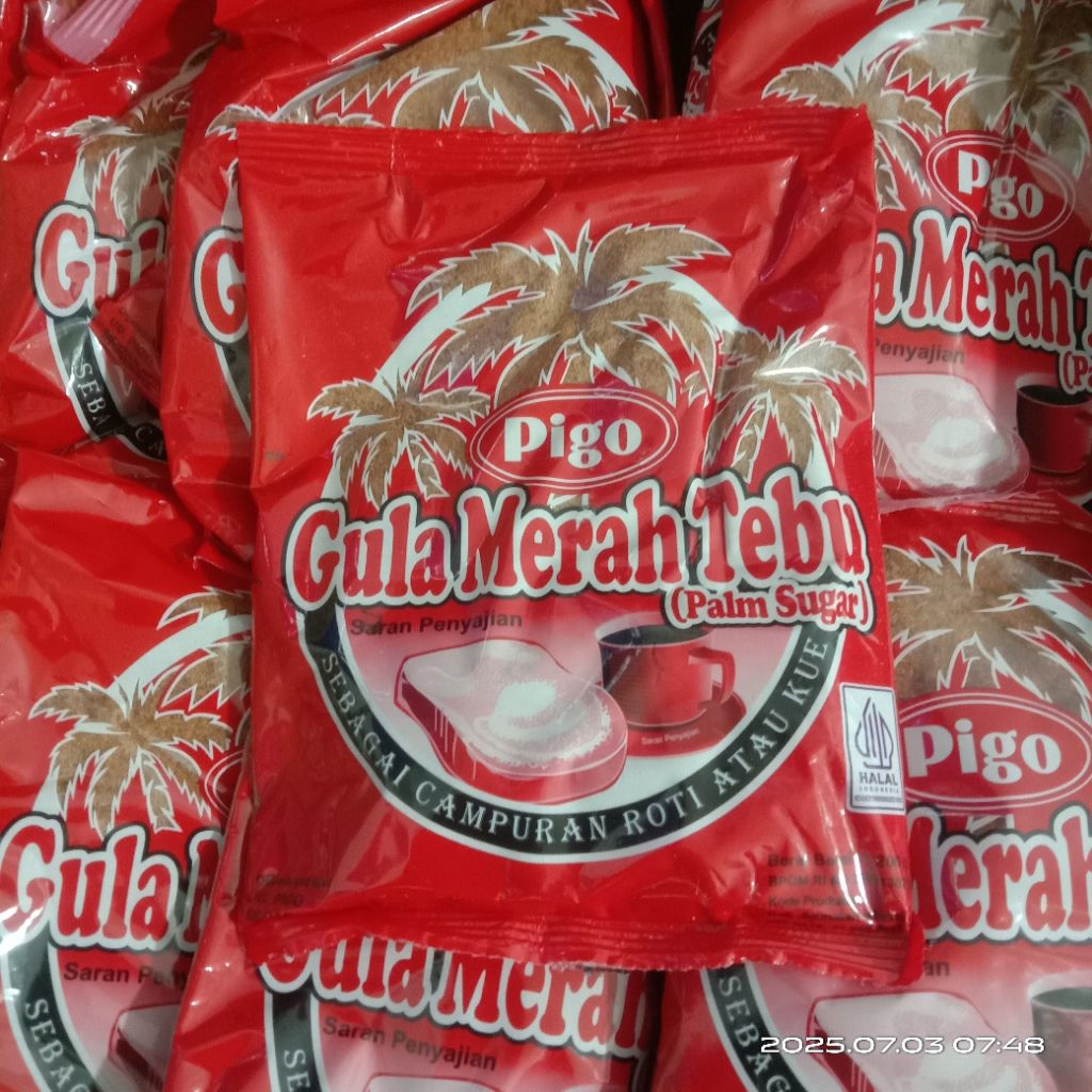 

Palm Sugar PIGO 200 Gram Gula Merah Tebu