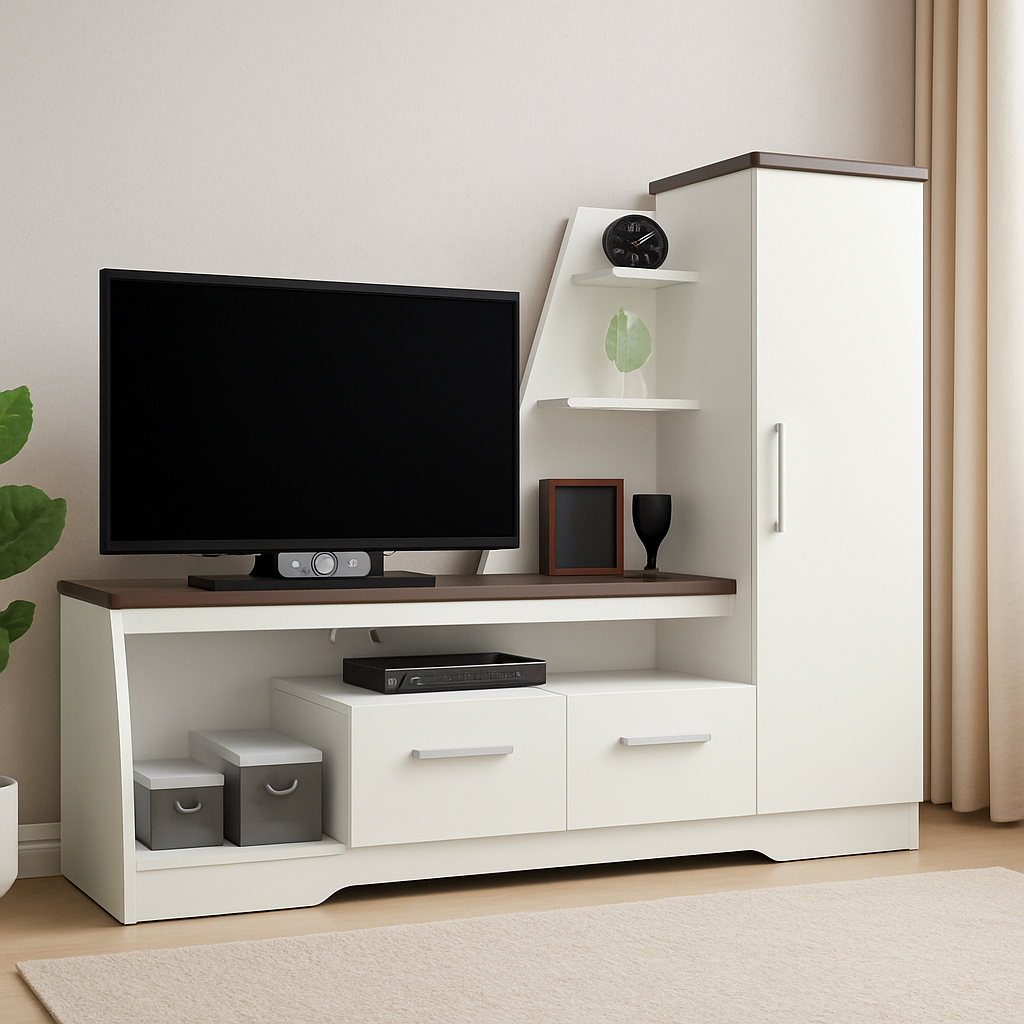 Meja TV Mars WU 01 Bufet TV dengan Lemari - Star Meuble Semarang