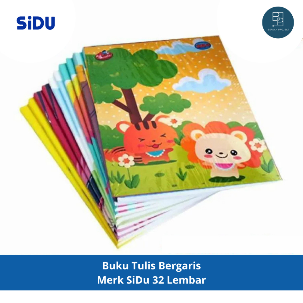 

SIDU Buku Tulis 32 Lembar 1 Pack isi 10 buku