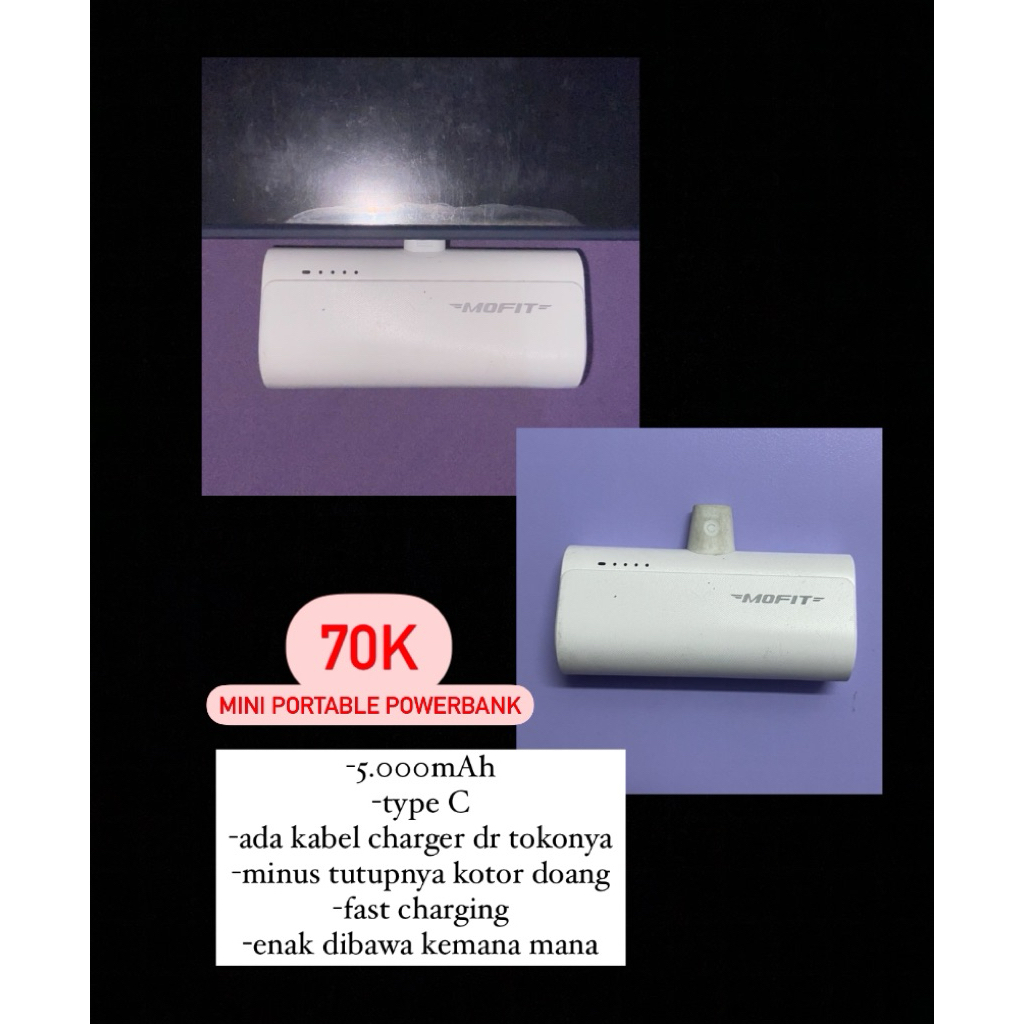 POWERBANK MOFIT 5000mAh