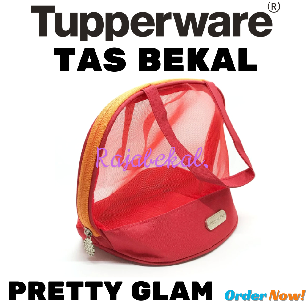 PROMO Tupperware  Tas Bekal Pretty Glam ORI - tas bekal seleting