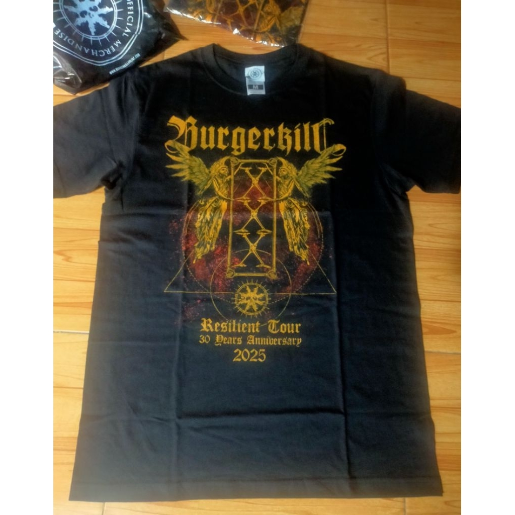 Kaos Burgerkill Sumatera Tour