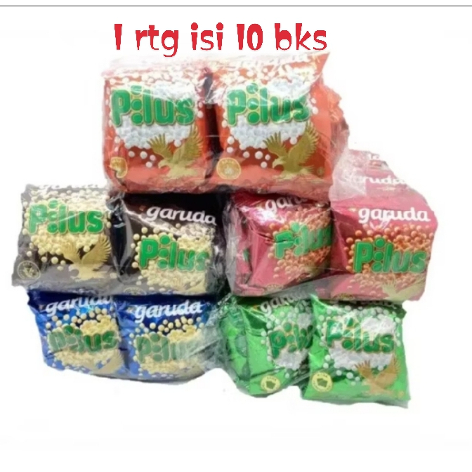 

Pilus Garuda Original / Pedas / Rumput Laut / Sapi Panggang 7 Gram (Isi 10 Pcs)