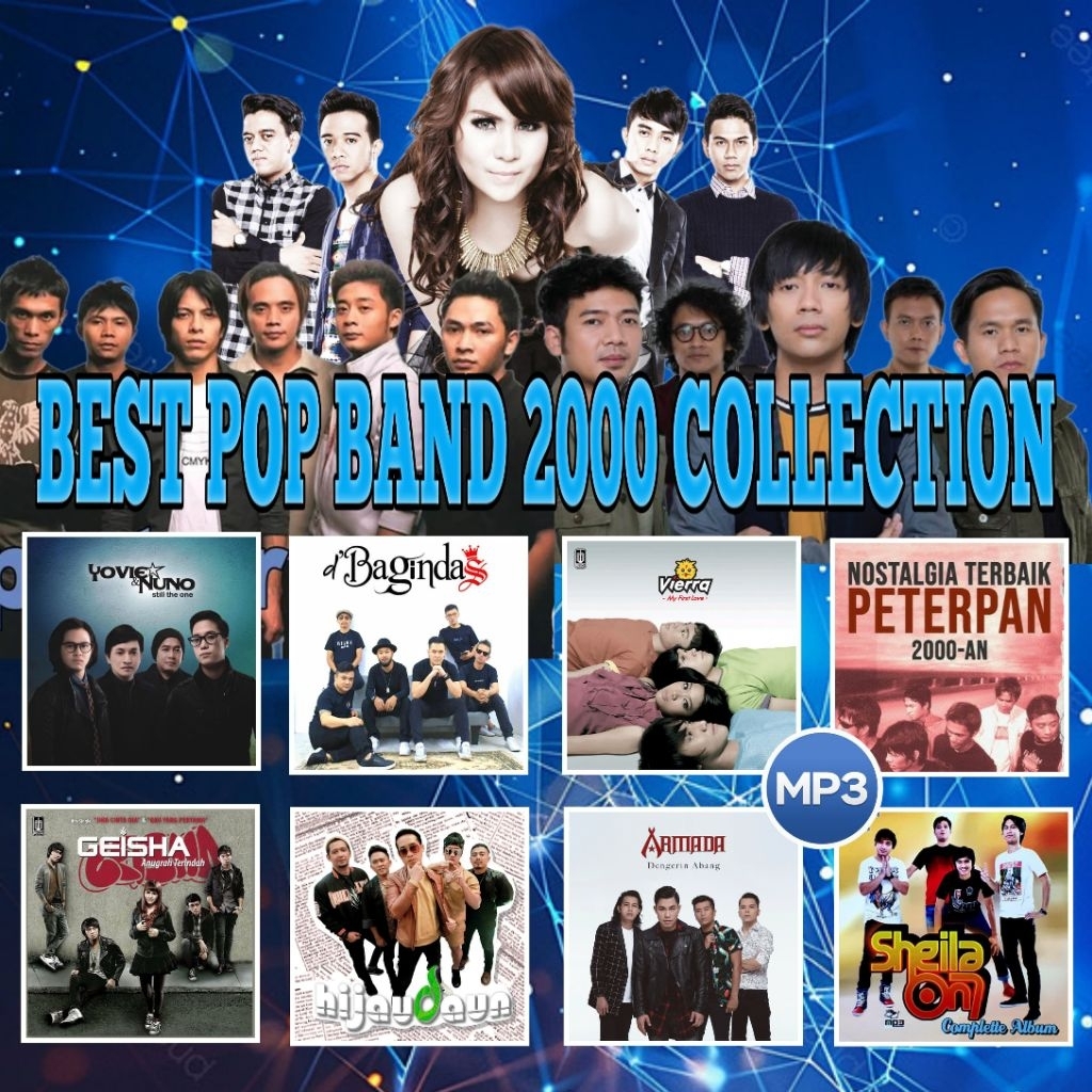KASET MOBIL MP3 LAGU POP-KASET CD MP3 LAGU POP BAND 2000AN LENGKAP-LAGU POP TAHUN 2000AN-LAGU POP 20