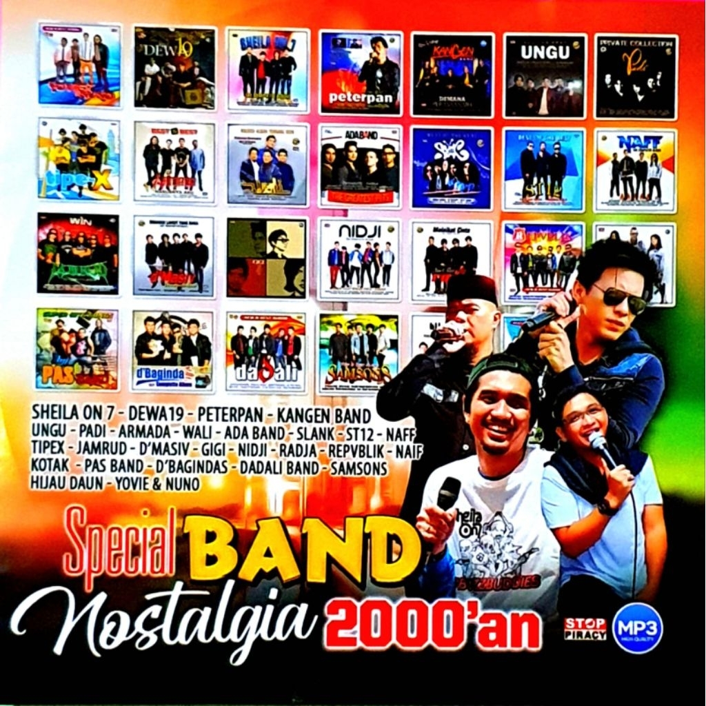 LENGKAP PAKAI BOX SEGEL-KASET CD MP3 LAGU POP BAND 2000AN LENGKAP-LAGU POP TAHUN 2000AN-LAGU POP 200