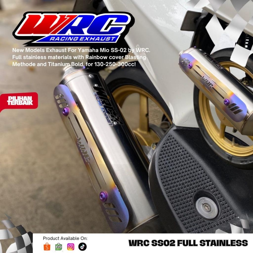 SS02 FULL STAINLESS ORIGINAL WRC EXHAUST