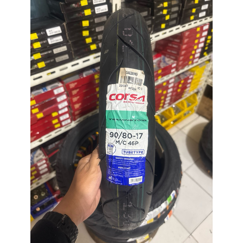 CORSA TERMINATOR 90/80 RING 17 TUBETYPE