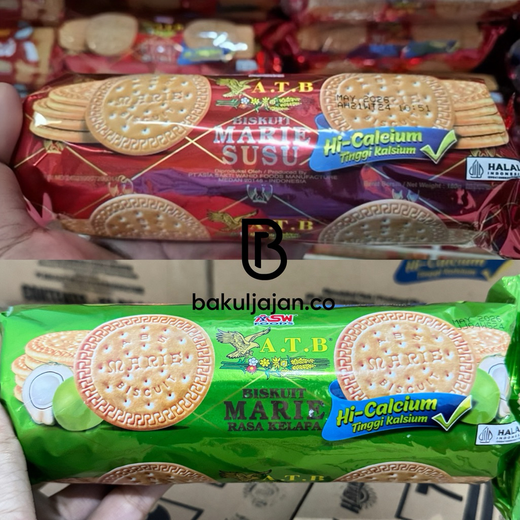 

Biskuit ATB Marie Susu Regal (2 Varian Rasa) Marie Susu & Marie Rasa Kelapa Termurah