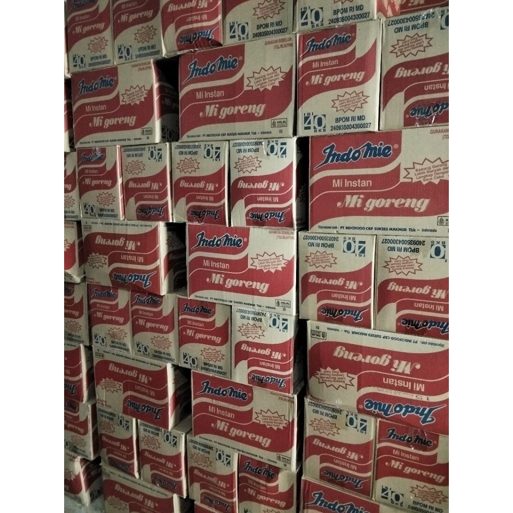 

INDOMIE GORENG 1 DUS ISI 40PCS