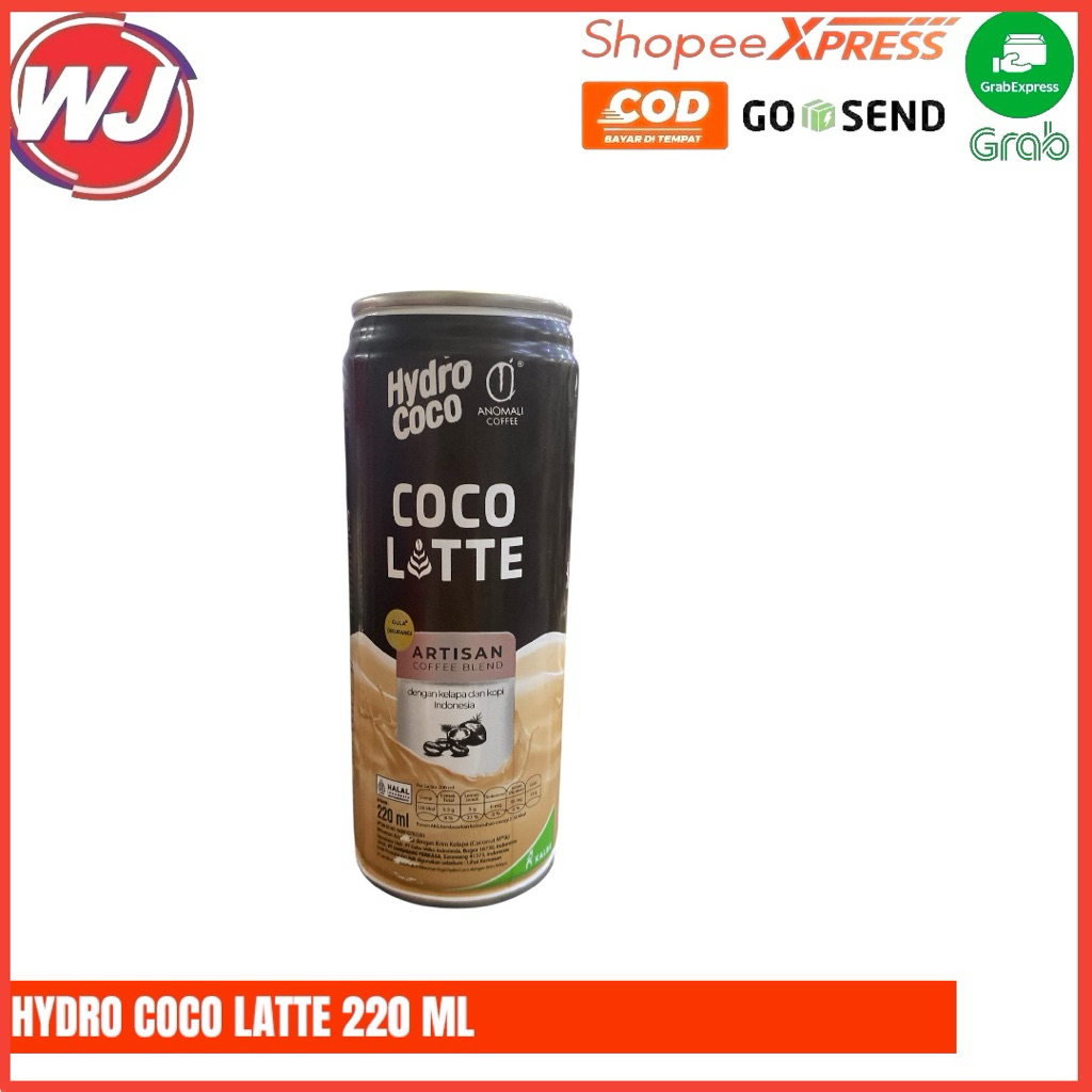 

HYDRO COCO LATTE 220 ML