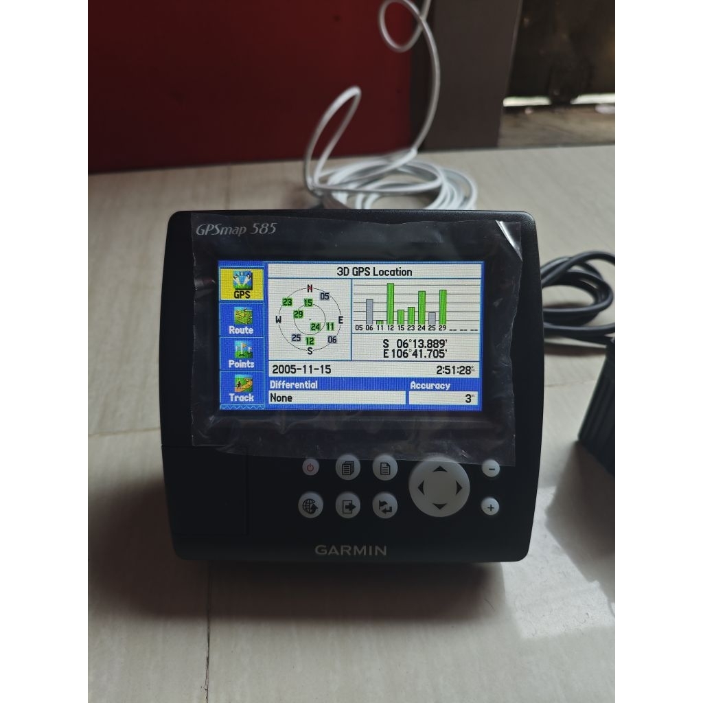 GPSMAP GARMIN FISHFINDER 585 BARU