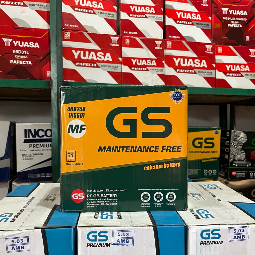 Aki GS Astra NS60 MF | Aki Kering Mobil Avanza, Xenia & Rush (Upgrade)