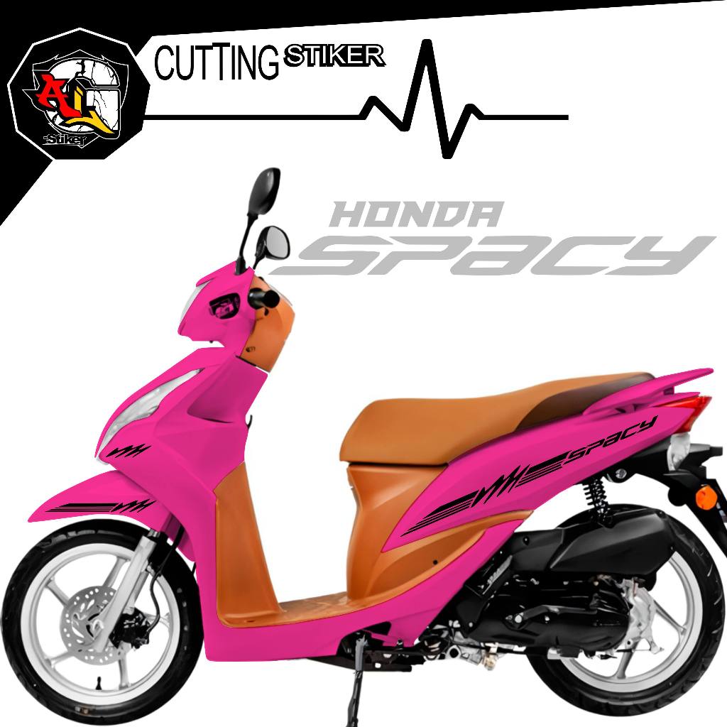 Sticker Cutting Motor Honda Spacy/574/Striping Motor spacy/Stiker Motor/lis boddy motor spacy simpel
