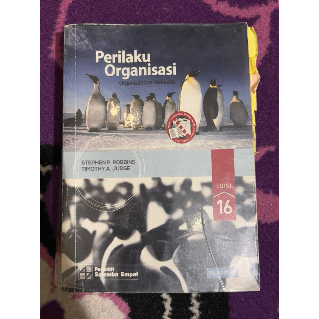 

Preloved Buku Perilaku Organisasi