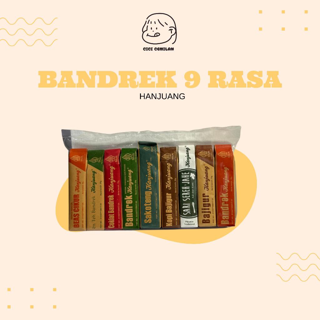 

HANJUANG Bandrek Bajigur Sekoteng 9 Rasa - Beas Cikur Beras Kencur Es Teh Coklat Kopi Sari Sereh Jahe