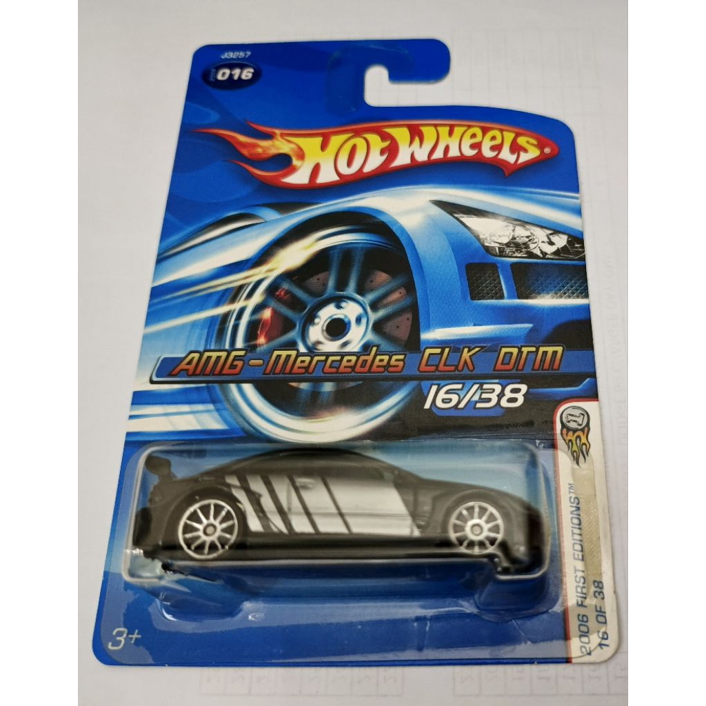 HOTWHEELS AMG MERCEDES CLK DTM FIRST EDITION