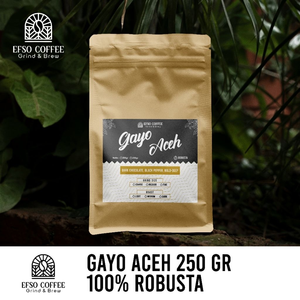 

Robusta Gayo | 100% Robusta | 250gr
