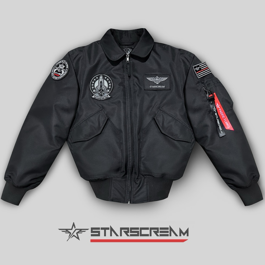 Jaket bomber military army starscream jaket pria flight Jaket waterproof varsity jaket keren jaket m
