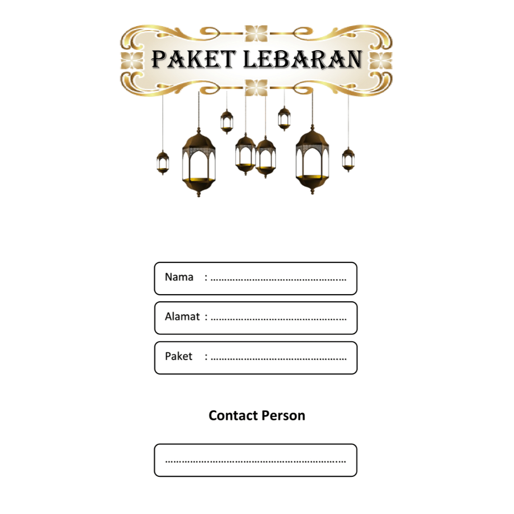 

Kartu Paket Lebaran Idul Fitri BULANAN / Bolak Balik Terbaru / Ready Stock