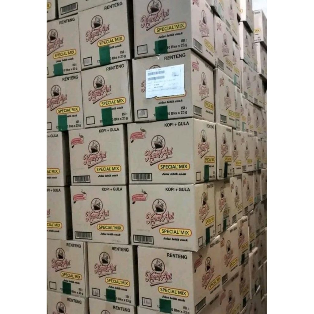 

Kopi kapal api special mix 1 dus 12 rencng dll