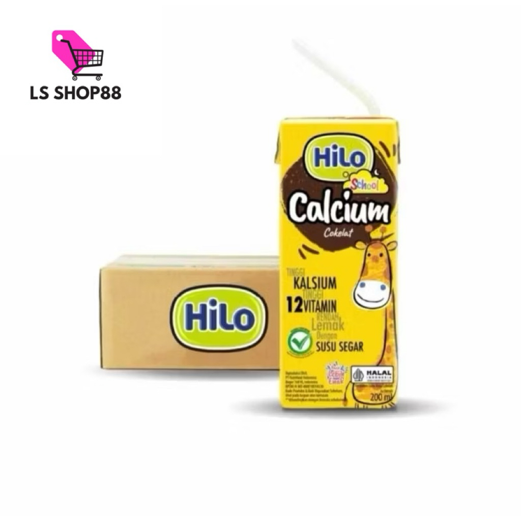 

HILO Calsium School Chocolate 200 ml // Hilo School 200ml Dus