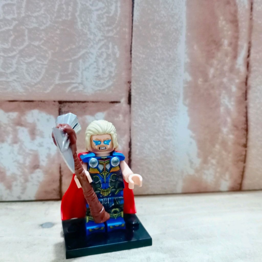 figure thor love and thunder god of thunder avengers superhero figure thor strombreaker superhero fi