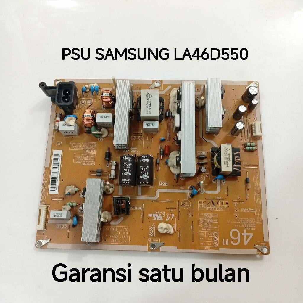 PSU POWER SUPPLY REGULATOR TV SAMSUNG LA46D550 - PSU POWER SUPPLY REGULATOR TV SAMSUNG LA46D550