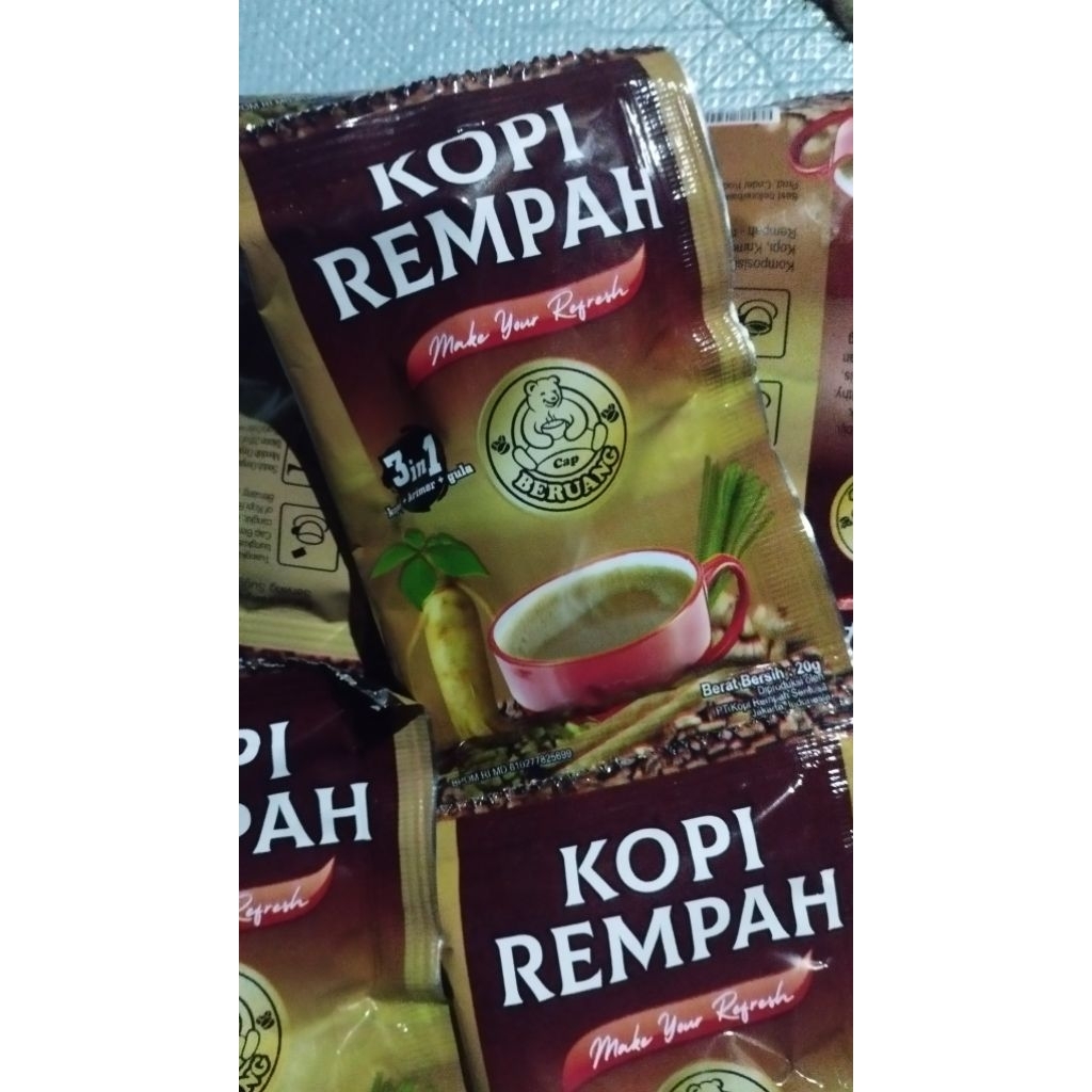 

KOPI REMPAH make your refresh 4 sachet