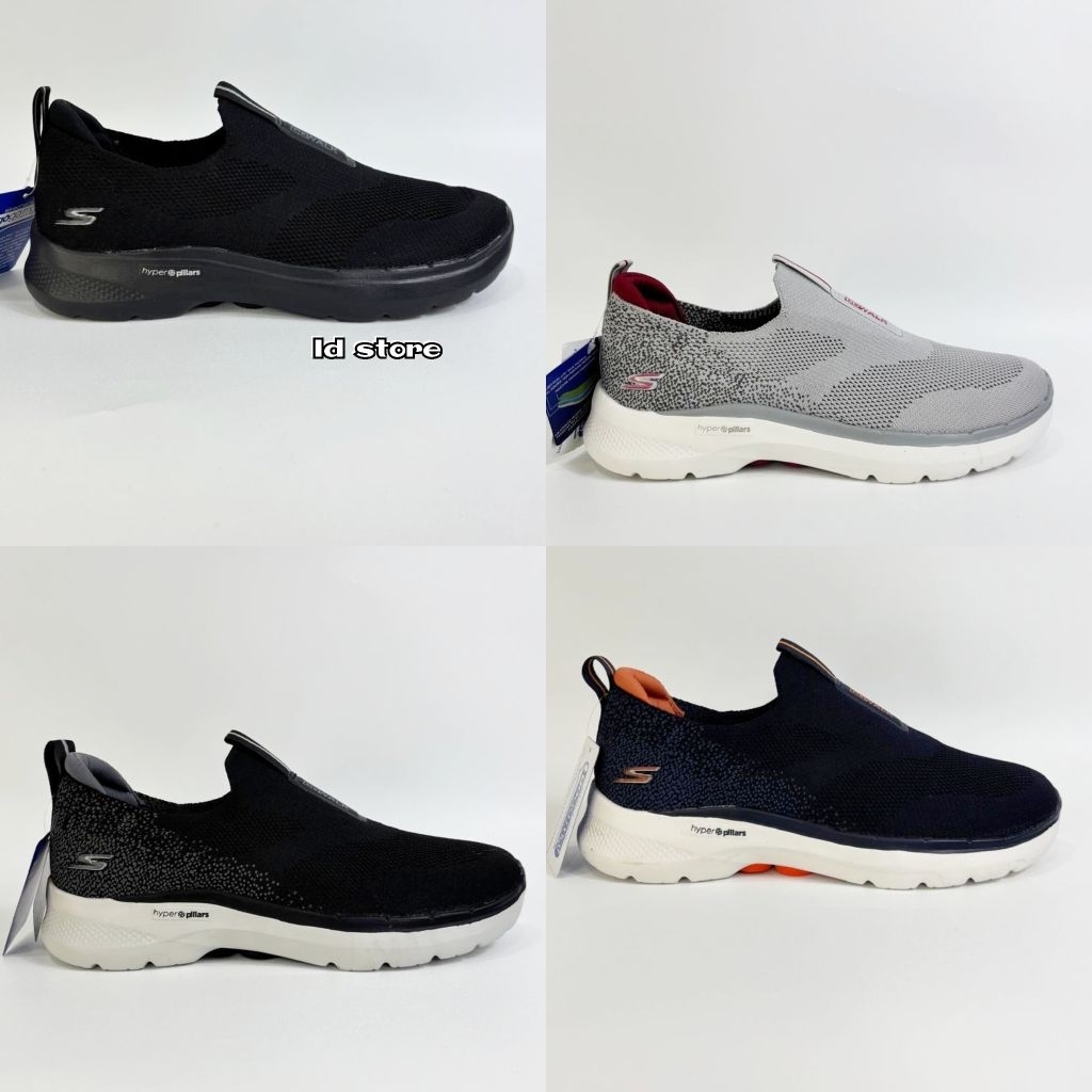 SKECHERS GOWALK 6 HYPER PILLAR  /SEPATU PRIA/SEPATU SKECHERS
