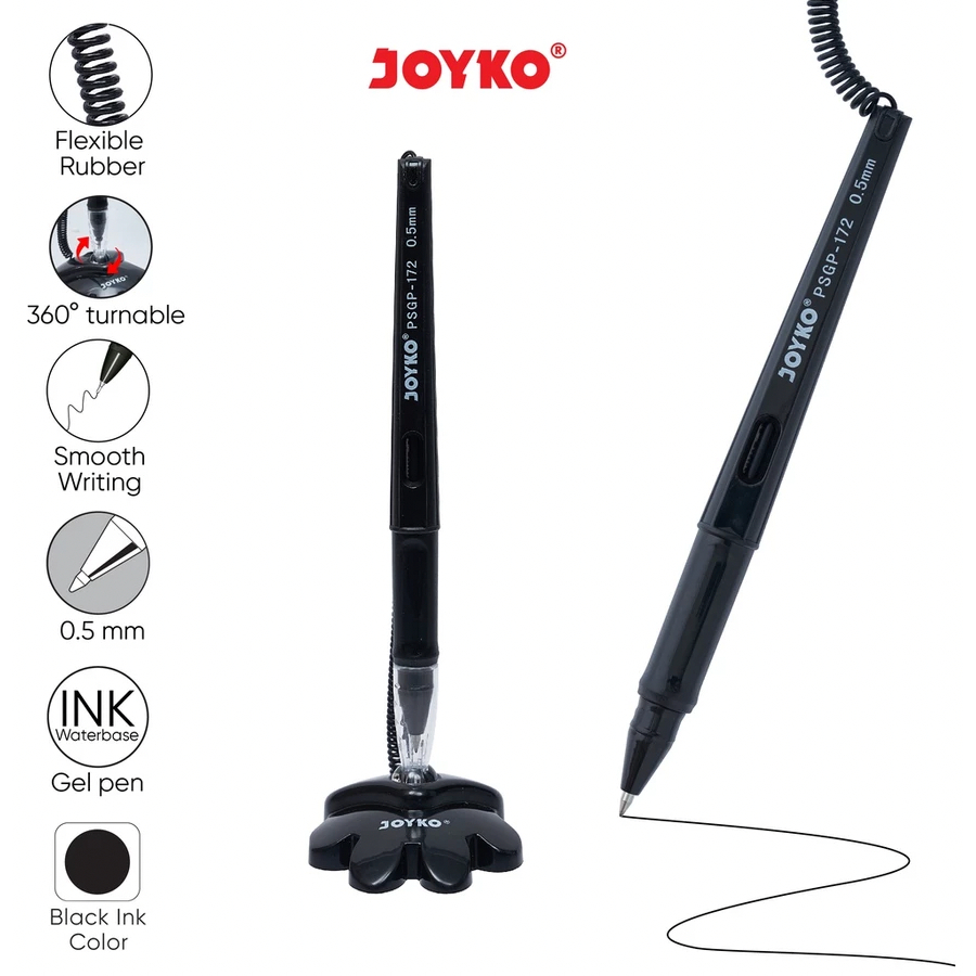 

Pen Stand Gel Pen Pena Berdiri Joyko PSGP-172 0.5 mm (1Pcs)