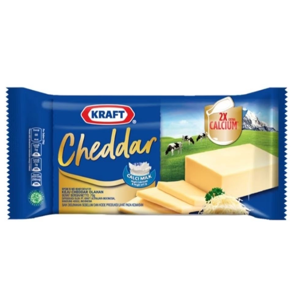 

Kraft Keju Cheddar 70 g
