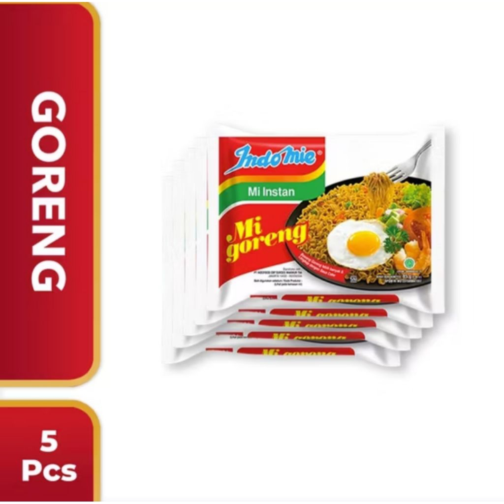 

Indomie Goreng (Paket 5Pcs)