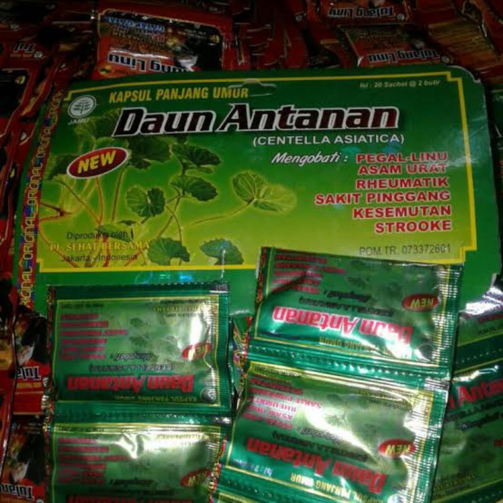 Kapsul Daun Antanan 100% ORIGINAL Produk Dan Terampuh