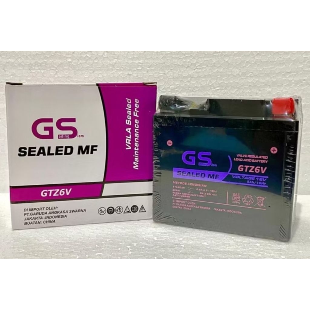 Aki Motor Satria F150 FU, New Satria F150 FU AKI GS GTZ6V MF