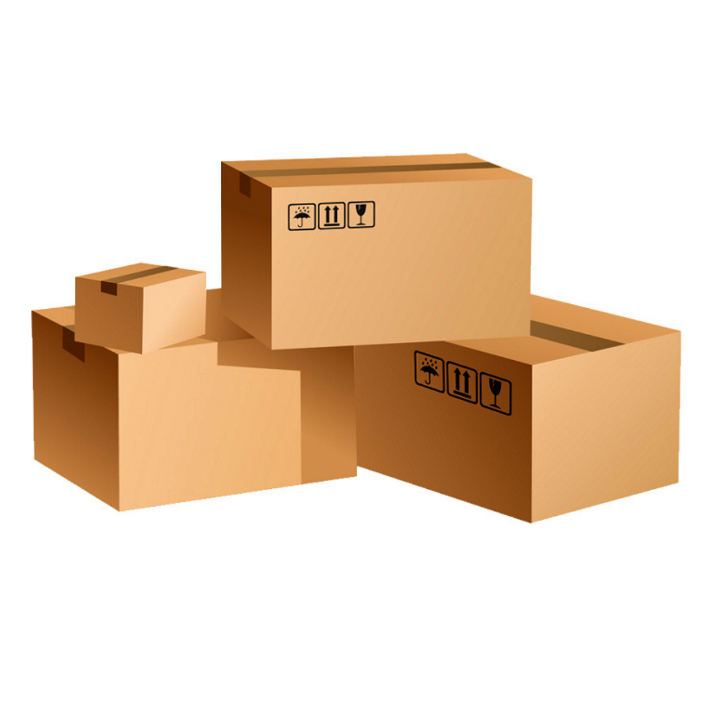 

Kardus Packing produk pakaian atau traking produk