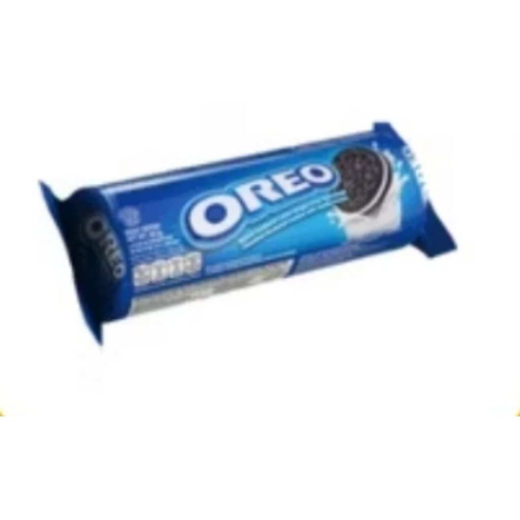 

OREO Biskuit sandwich rasa vanila / coklat kemasan 64.4 gr