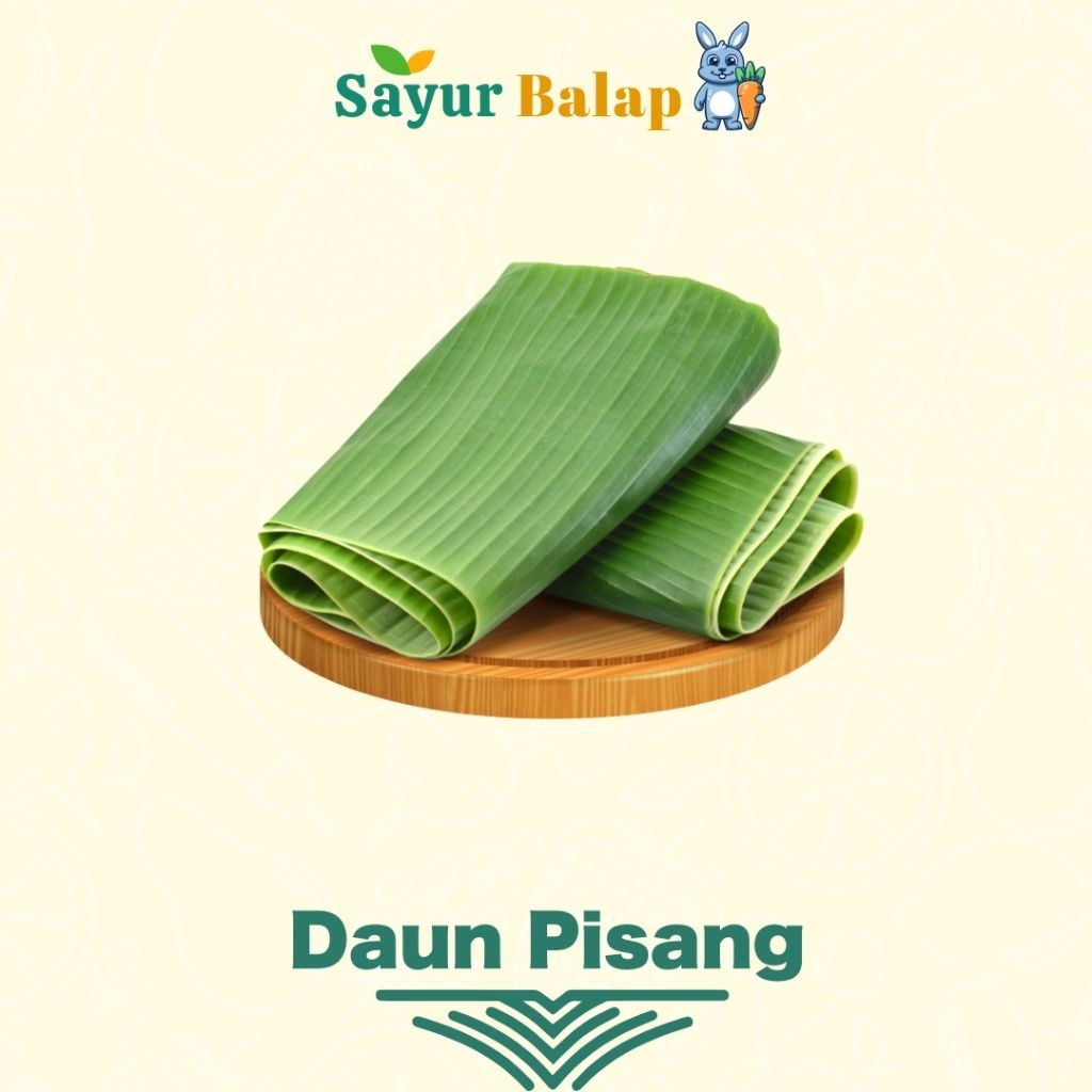 

Daun Pisang - 1 Ikat - Sayur Balap Lampung