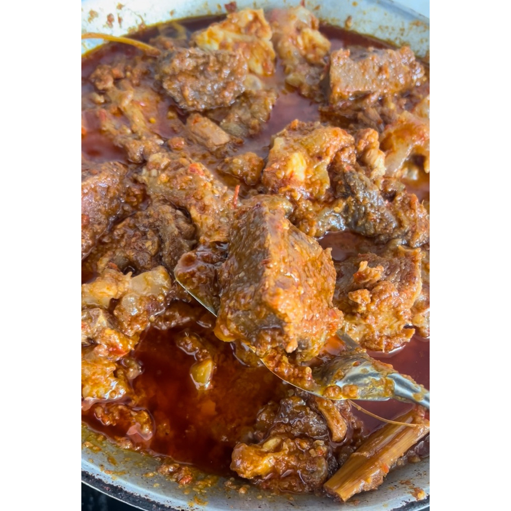 

Oseng Mercon Iga mix Otot Sapi