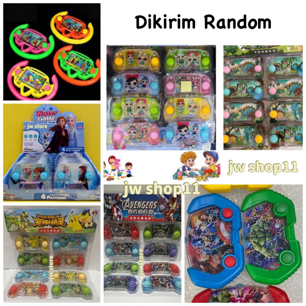 MAINAN JADUL WATER GAME GEMBOT / MAINAN AIR RING GEMBOT