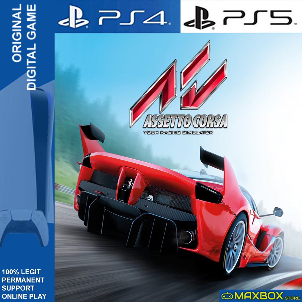 Assetto Corsa PS4 PS5 Original Games