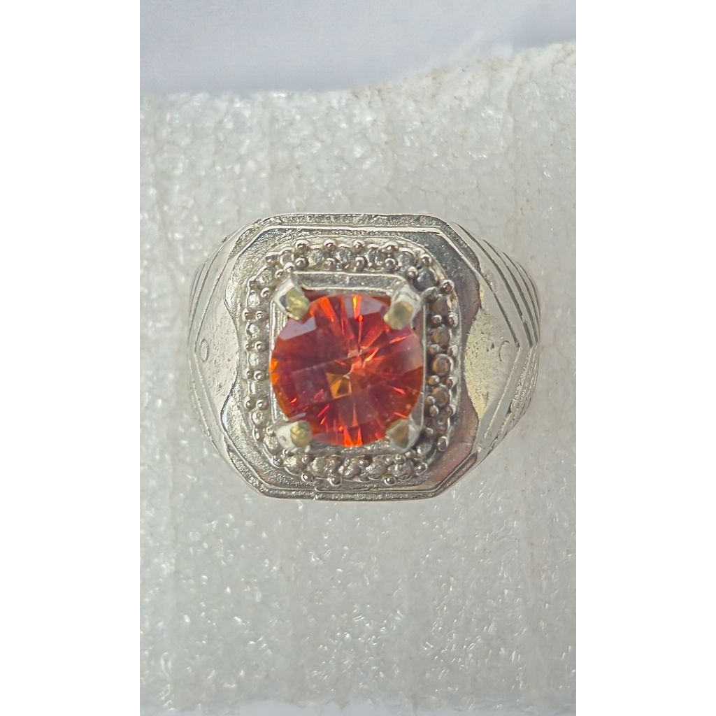 Natural orange mystic quartz